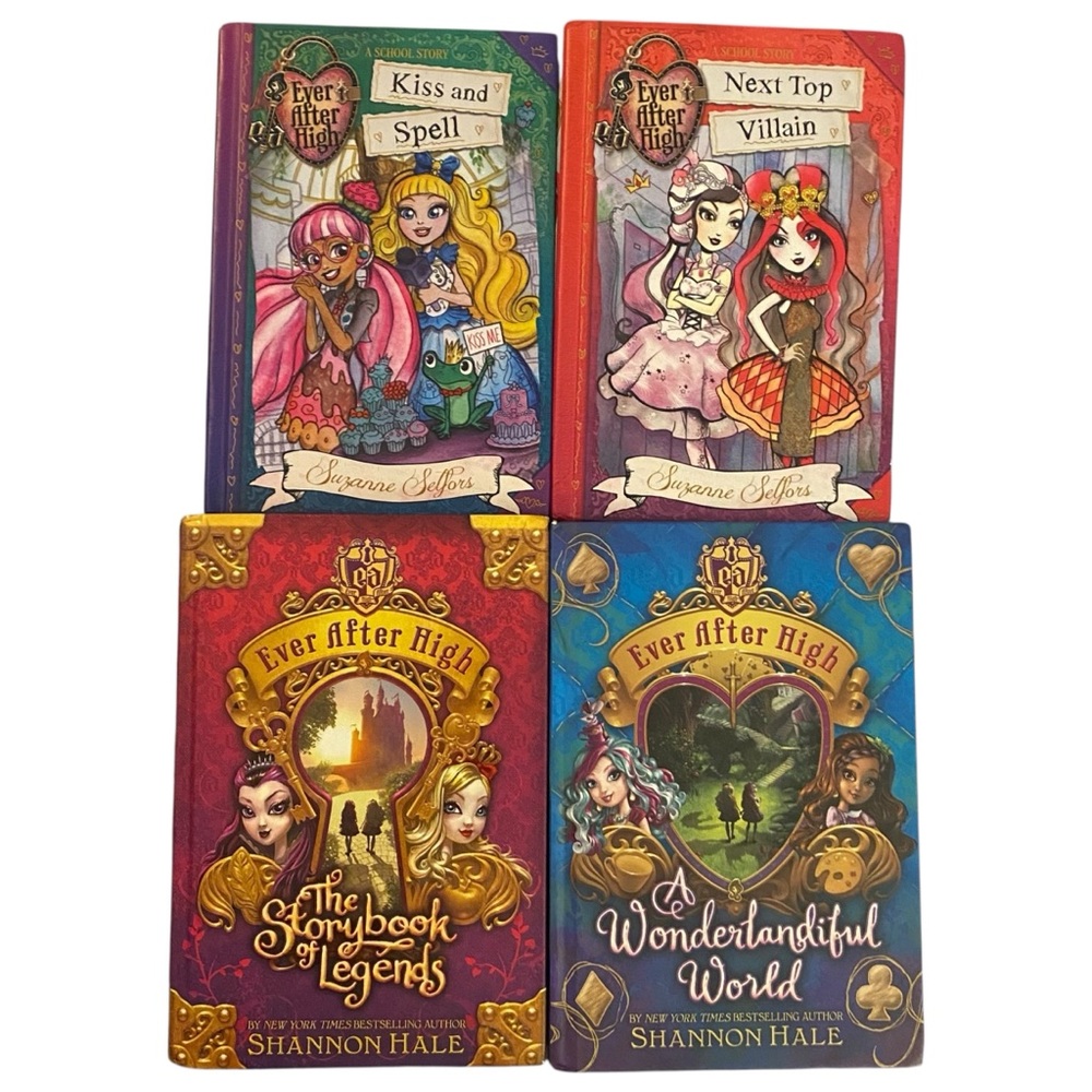 Ever After High Set of Four Hardcover Books